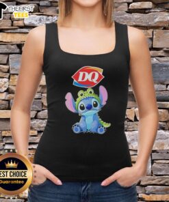 Premium Stitch Cosplay Crocodile X Dairy Queen tank top featuring vibrant colors and unique design for cosplay enthusiasts.