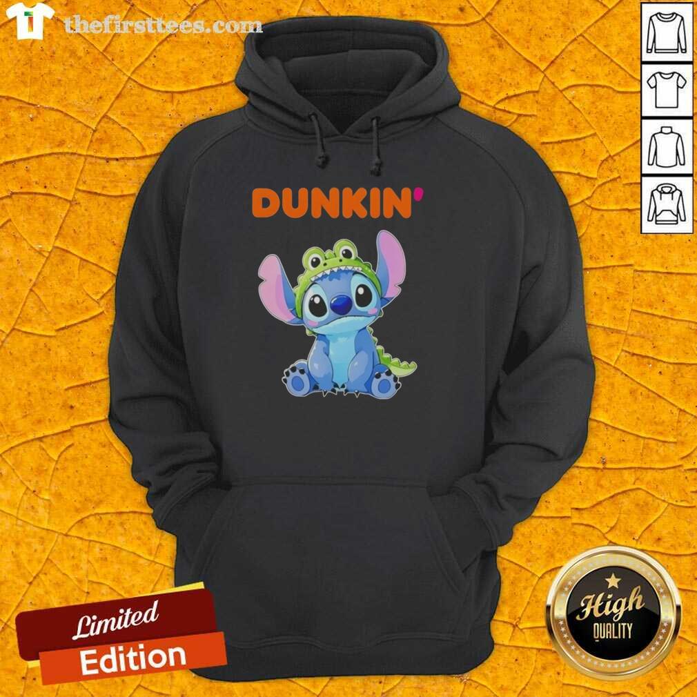 premium-stitch-cosplay-crocodile-x-dunkin-donuts-hoodie Premium Stitch Cosplay Crocodile X Dunkin Donuts Hoodie featuring vibrant colors and unique design for fans.