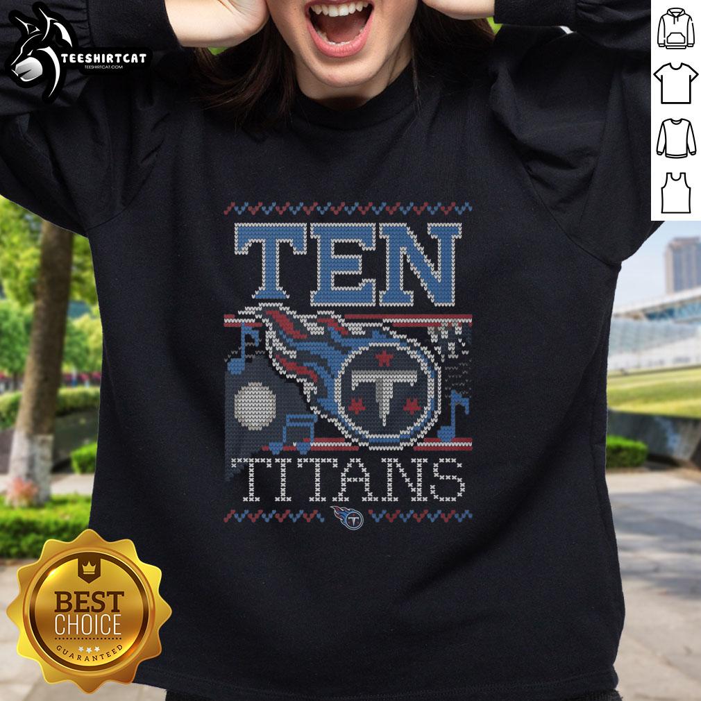 premium-tennessee-titans-holiday-sweatshirt Alt Text: Premium Tennessee Titans holiday sweatshirt featuring team colors and logo, perfect for festive football fans.