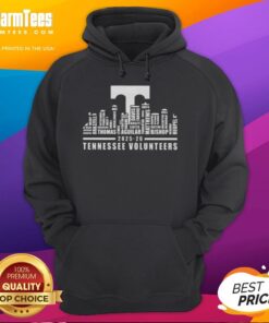 Alt Text: Premium Tennessee Volunteers 2025-26 hoodie featuring city skyline design, perfect for fans and stylish wear.