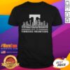 Premium Tennessee Volunteers 2025-26 All Names City Skyline T-Shirt featuring vibrant design and team colors.
