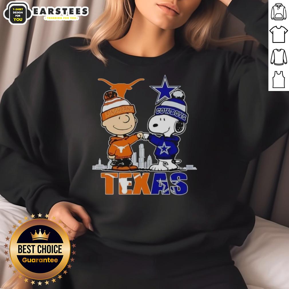 premium-texas-city-skyline-charlie-brown-texas-longhorns-and-snoopy-dallas-cowboys-sweatshirt Alt Text: Premium Texas City skyline sweatshirt featuring Charlie Brown, Texas Longhorns, and Dallas Cowboys designs.