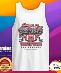 Premium Texas Tech Red Raiders College Football Playoff 2025-2026 tank top showcasing team spirit and style.