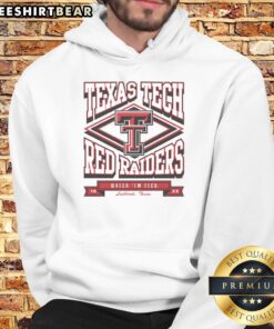 Premium Texas Tech Red Raiders heater hoodie in team colors, perfect for fans to stay warm during games and events.