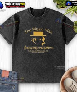 Premium The Music Man 'If It's Too Loud You're Too Old' washed t-shirt featuring bold graphic design and soft fabric.