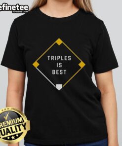 Premium Triples is the best ladies tee featuring a stylish design and comfortable fit for everyday wear.