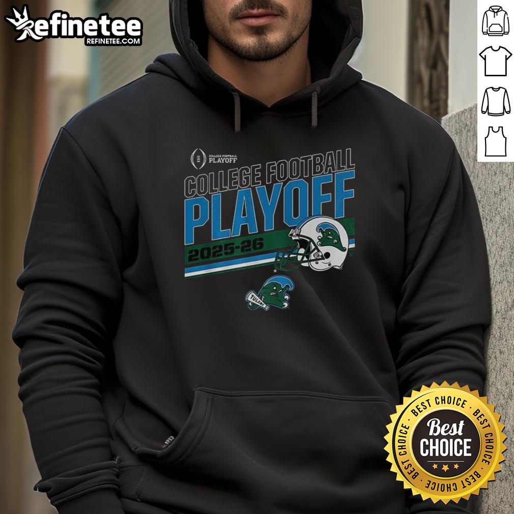 premium-tulane-green-wave-college-football-playoff-2025-2026-helmet-hoodie Premium Tulane Green Wave college football playoff 2025-2026 helmet hoodie featuring team colors and logo.