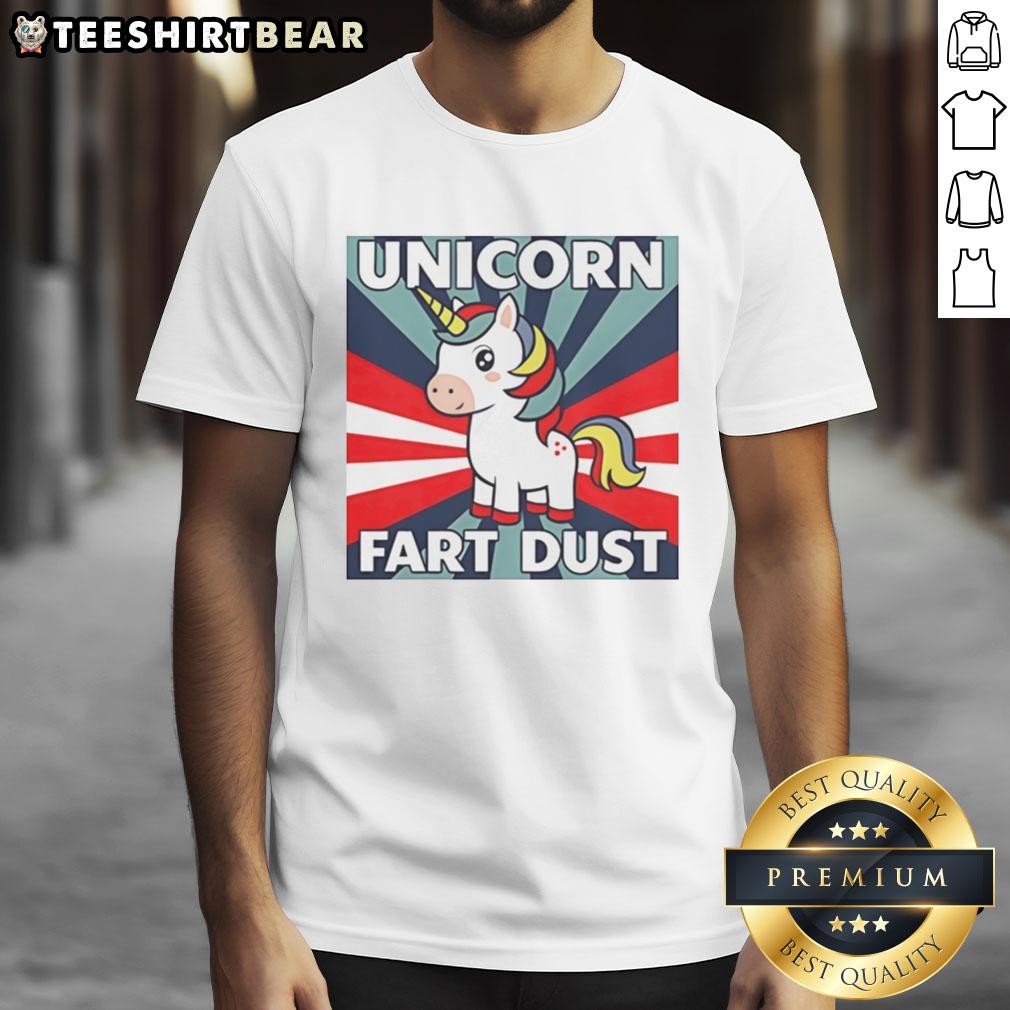 premium-unicorn-fart-dust-t-shirt-1 Premium Unicorn Fart Dust T-Shirt featuring a colorful, whimsical design perfect for fun-loving unicorn enthusiasts.