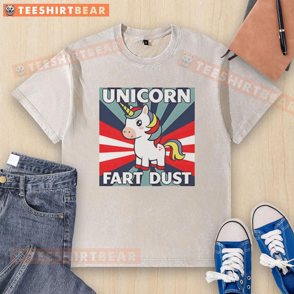 premium-unicorn-fart-dust-washed-t-shirt Premium Unicorn Fart Dust Washed T-Shirt featuring a colorful graphic and soft fabric for ultimate comfort and style.