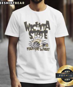 Premium Wichita State Fear The Wheat Slam T-Shirt featuring bold graphics and a comfortable fit for fans.
