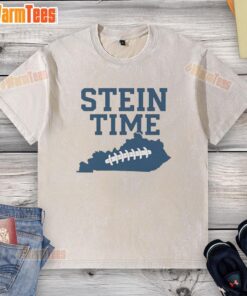 Premium Will Stein Time Kentucky State Football washed t-shirt, featuring vibrant team colors and a comfortable fit.