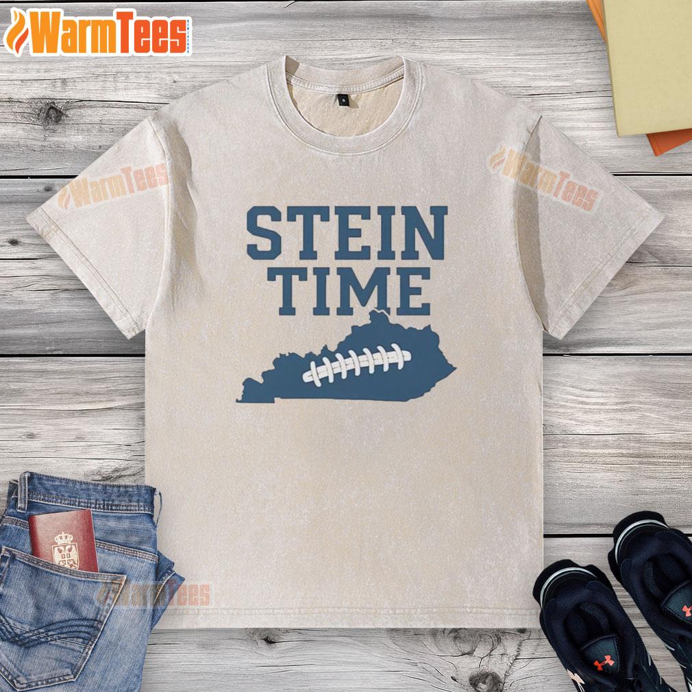 premium-will-stein-time-kentucky-state-football-washed-t-shirt Premium Will Stein Time Kentucky State Football washed t-shirt, featuring vibrant team colors and a comfortable fit.
