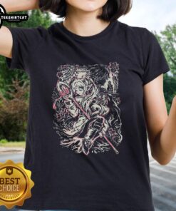 Premium Wise Beyond Her Years Ladies Tee featuring a stylish design, perfect for confident women who embrace their wisdom.