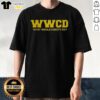 Premium WWCD What Would Chesty Puller Do T-Shirt featuring a bold graphic design, perfect for military enthusiasts.