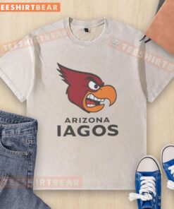 Pretty Arizona Iago's Cardinals Pro Football Aladdin Iago Jaffar washed t-shirt featuring vibrant design and soft fabric.
