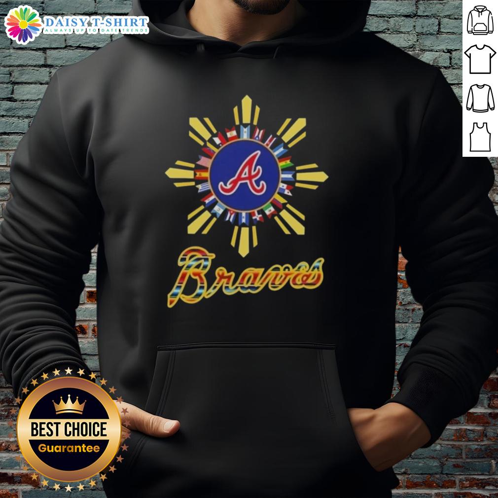 Pretty Atlanta Braves X Hispanic Hoodie Stylish Atlanta Braves X Hispanic hoodie featuring vibrant colors and a trendy design, perfect for fans and fashion lovers.