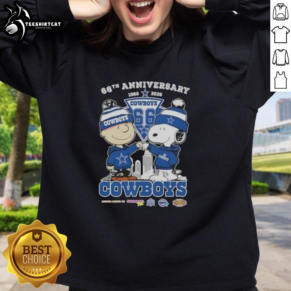 pretty-charlie-brown-and-snoopy-66th-anniversary-1960-2026-dallas-cowboys-football-skyline-sweatshirt Alt Text: Pretty Charlie Brown and Snoopy sweatshirt celebrating 66th anniversary, featuring Dallas Cowboys skyline design.