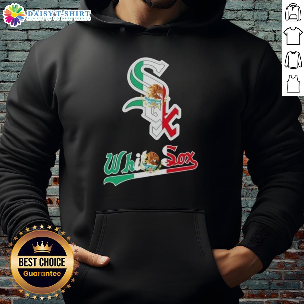 Pretty Chicago White Sox Baseball X Mexican Flag Hoodie Pretty Chicago White Sox baseball hoodie featuring a vibrant Mexican flag design, perfect for fans and fashion enthusiasts.