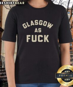 Stylish Pretty Glasgow As F*ck ladies tee featuring a vibrant design and modern fit for trendy women's fashion.