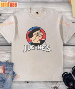 Stylish washed t-shirt by K. Thor Jensen featuring a unique print, perfect for casual wear and trendy outfits.