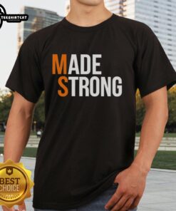 Pretty Made Strong T-Shirt featuring a vibrant design, showcasing empowerment and stylish comfort for everyday wear.