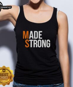 Pretty Made Strong Tank Top featuring a stylish design for women, perfect for workouts and casual wear.