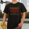 Pretty Merry Christmas Upside Down Christmas T-Shirt featuring festive graphics and a playful design for holiday cheer.