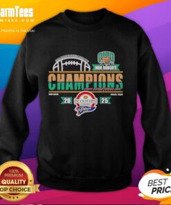 Alt Text: Ohio Bobcats 2025 Frisco Bowl Champions Classic Sweatshirt in green, showcasing team pride and cozy style.