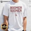 Alt Text: Pretty Oklahoma Sooners Football Boomer Sooner T-Shirt for 2025-2026 CFP, showcasing team spirit and style.