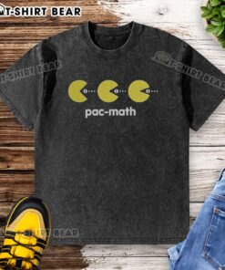 Pretty Pac Math Stuart Bloom washed t-shirt featuring a vibrant design, perfect for casual wear and math enthusiasts.