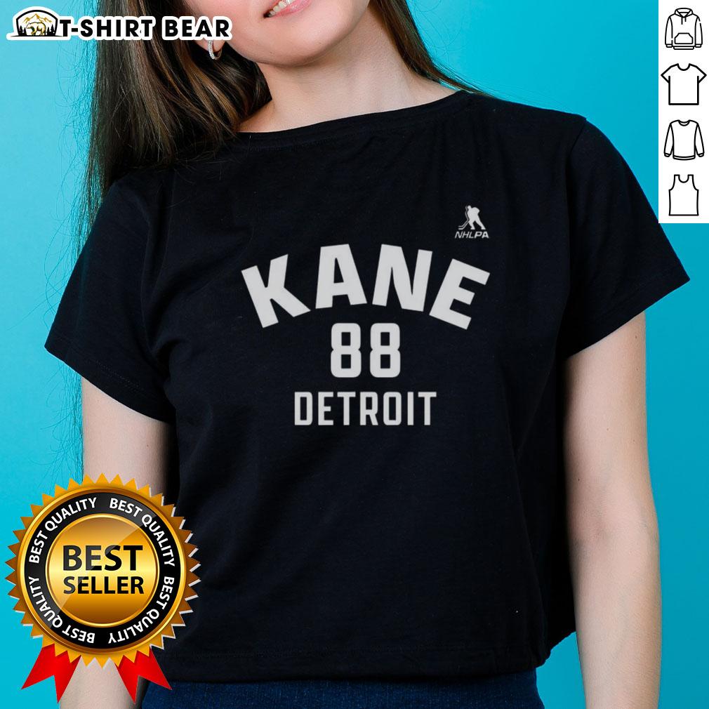 Pretty Patrick Kane Detroit Red Wings Ice Hockey Name And Number 88 Ladies Tee Pretty Patrick Kane Detroit Red Wings ice hockey ladies tee featuring name and number 88 design.