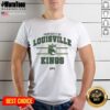 Stylish Louisville Kings UFL t-shirt featuring vibrant graphics and comfortable fit for fans and supporters.
