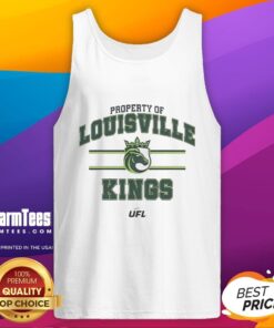 Stylish Louisville Kings UFL tank top featuring vibrant colors, perfect for fans and summer wear.
