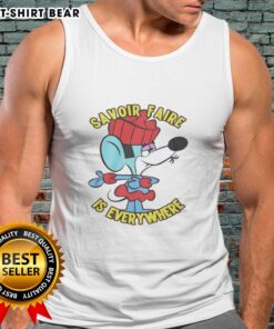 Pretty Savoir Faire is Everywhere tank top in vibrant colors, showcasing a stylish design perfect for casual summer wear.