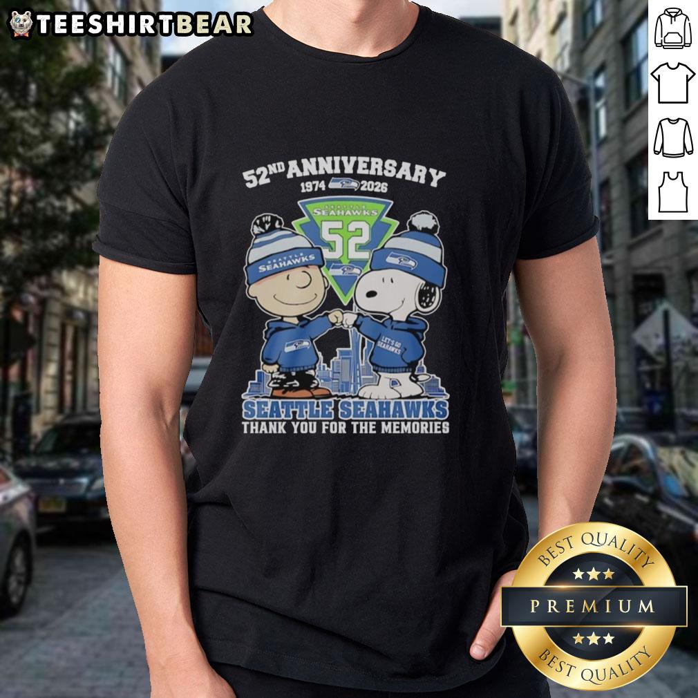 pretty-seattle-seahawks-outfit-with-snoopy-and-charlie-brown-52nd-anniversary-1974-2026-t-shirt-1 Pretty Seattle Seahawks outfit featuring Snoopy and Charlie Brown 52nd Anniversary 1974-2026 T-shirt for fans.