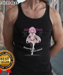 Pretty Sill Plain Rance Sama anime tank top featuring vibrant colors and unique graphic design, perfect for anime fans.