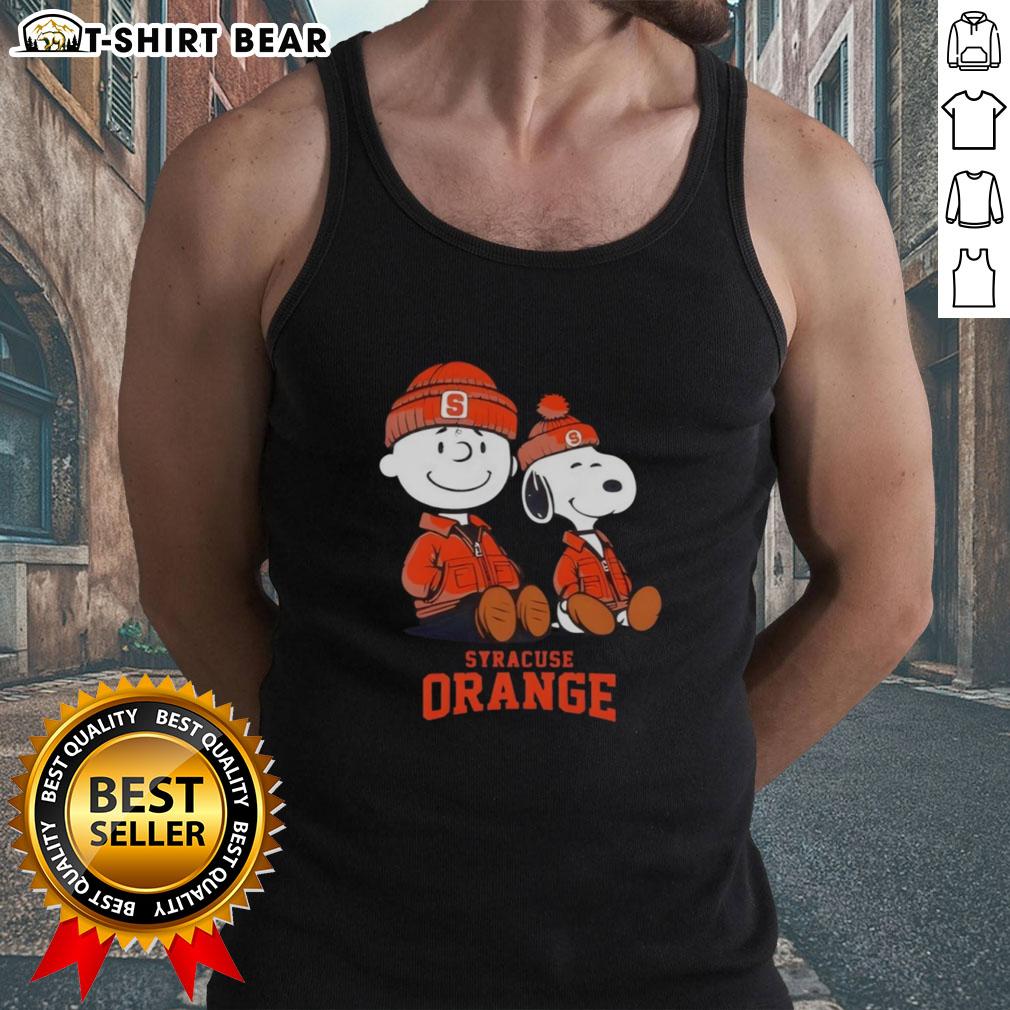Pretty Syracuse Orange X Snoopy And Charlie Brown Tank Top Pretty Syracuse Orange X Snoopy and Charlie Brown tank top featuring vibrant graphics and a trendy design.