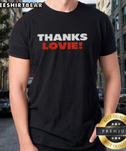 Pretty Thanks Lovie Ben Johnson T-Shirt featuring a stylish design and vibrant colors, perfect for casual wear.