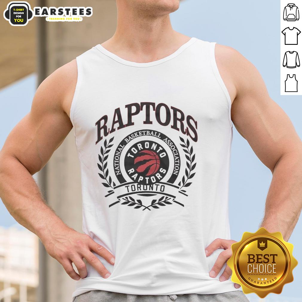 pretty-toronto-raptors-national-basketball-association-logo-laurel-wreath-frame-retro-tank-top Alt Text: Retro Toronto Raptors NBA logo tank top featuring a laurel wreath frame, perfect for basketball fans.