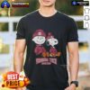 Pretty Virginia Tech Hokies X Snoopy and Charlie Brown T-Shirt featuring vibrant graphics and school spirit design.