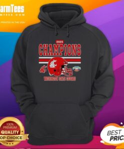 Pretty Washington State Cougars 2025 Potato Bowl Champions helmet hoodie in vibrant colors, perfect for fans and collectors.