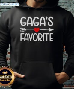 Awesome Gagas Favorite Grandchild hoodie featuring a stylish design perfect for grandsons and granddaughters.