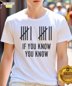 Good Six Seven If You Know You Know T-Shirt featuring bold graphic design and comfortable fit for casual wear.