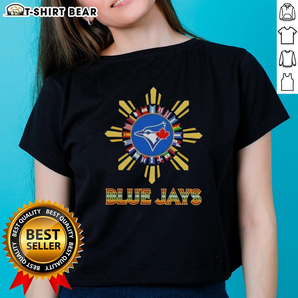 Top 2025 Toronto Blue Jays Baseball X Hispanic Ladies Tee 2025 Toronto Blue Jays baseball tee for Hispanic ladies, featuring vibrant design and comfortable fit for fans.