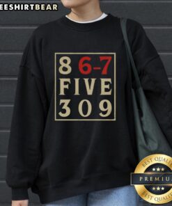 Top-867 Five-309 sweatshirt in a stylish design, perfect for casual wear and comfortable layering.
