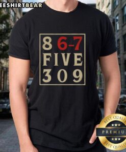 Top 867 Five 309 T-Shirt featuring a stylish design, perfect for casual wear and trendy outfits.