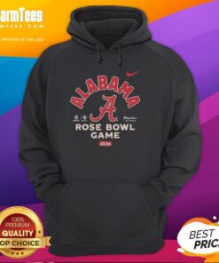 Top Alabama Crimson Tide Football Rose Bowl Game 2026 hoodie featuring team colors and logo, perfect for fans.