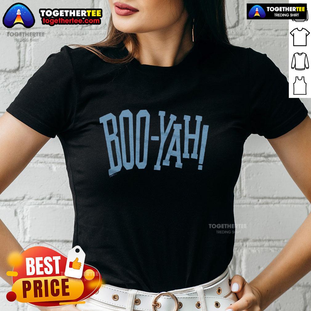 Top Boo Yah Ladies Tee Top Boo Yah Ladies Tee featuring a stylish design perfect for casual wear and expressing fun personality.