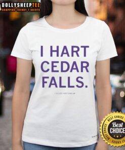 Top Cassidy Hartman I Hart Cedar Falls Ladies Tee featuring a stylish design perfect for casual outings and everyday wear.