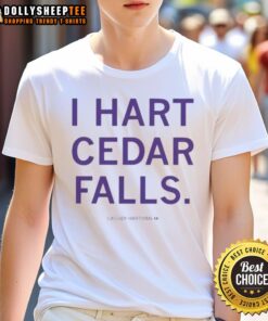 Top Cassidy Hartman I Hart Cedar Falls T-Shirt featuring a stylish design perfect for casual wear in Cedar Falls.